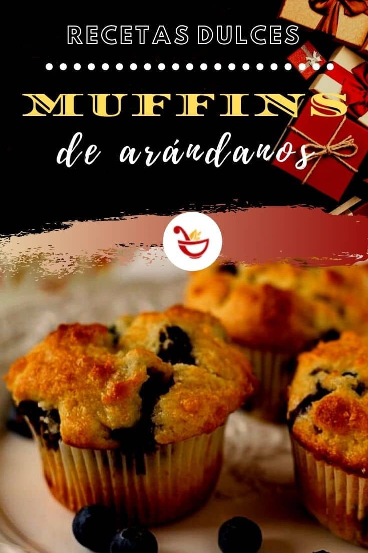 Muffins de arandanos