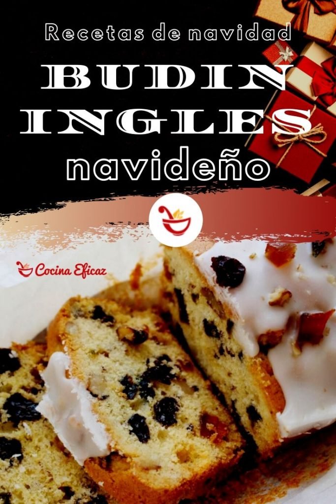 Receta de budín inglés navideño - Cocina Eficaz