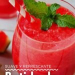 batido refrescante de sandia