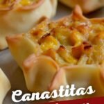 canastitas con pure de papa y chorizo