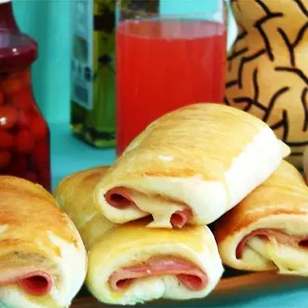 Rollitos de Jamón y queso